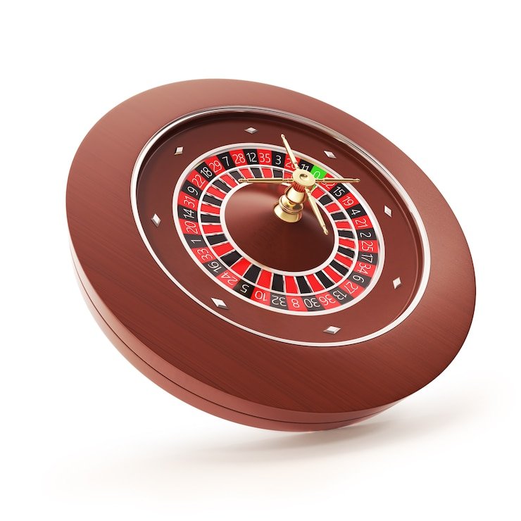 European Roulette wheel and betting layout displayed on rejeki808 live table